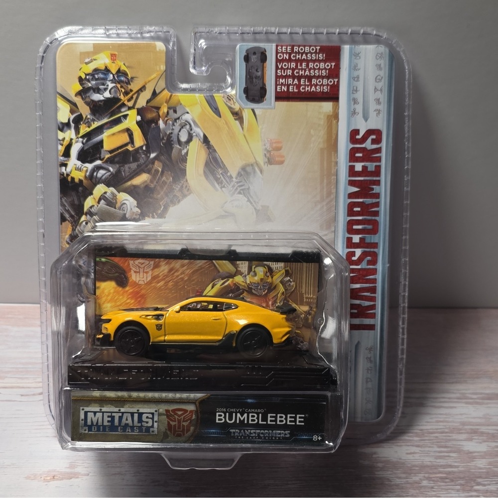 Jada Toys Hollywood Rides Transformers Bumblebee 2016 Chevy Camaro 1:32 Diecast